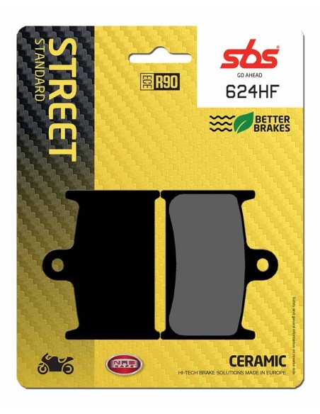 Pastilla de freno SBS P624-HF