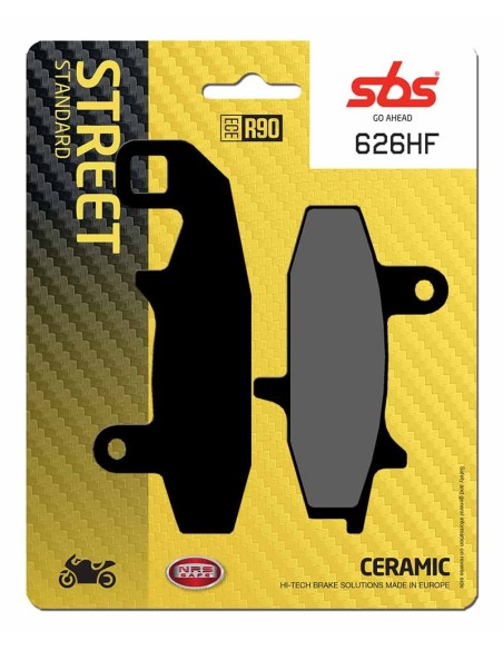 Pastilla de freno SBS P626-HF