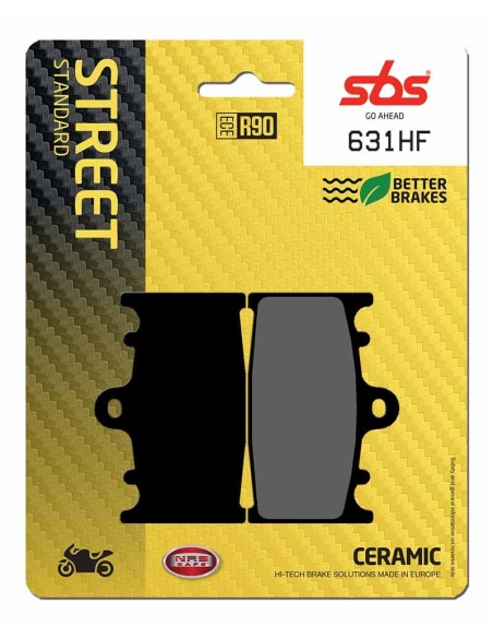 Pastilla de freno SBS P631-HF