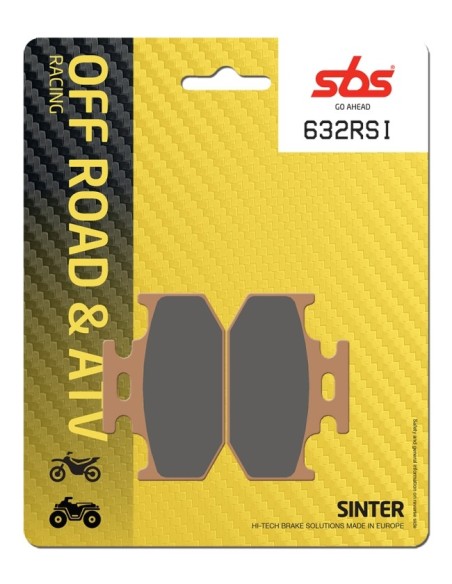 Pastilla de freno SBS P632-RSI