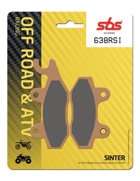 Pastilla de freno SBS P638-RSI