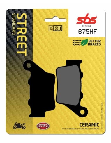 Pastilla de freno SBS P675-HF