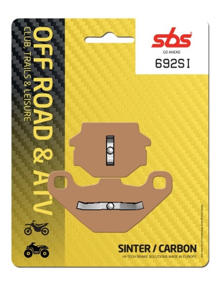 Pastilla de freno SBS P692-SI