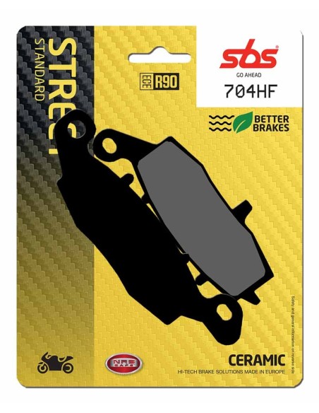 Pastilla de freno SBS P704-HF