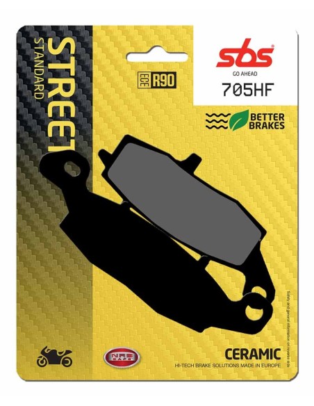 Pastilla de freno SBS P705-HF