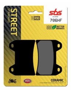 Pastilla de freno SBS P706-HF
