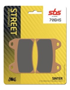 Pastilla de freno SBS P706-HS