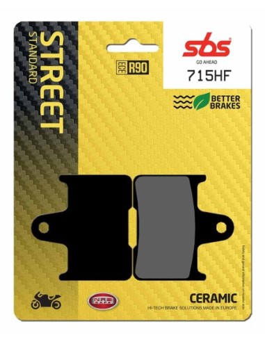 Pastilla de freno SBS P715-HF