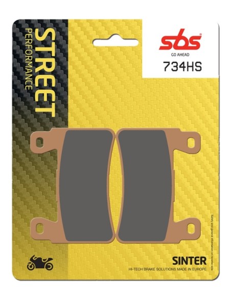 Pastilla de freno SBS P734-HS
