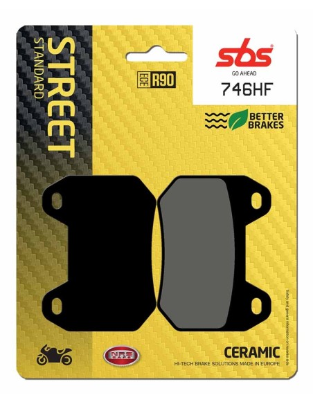 Pastilla de freno SBS P746-HF