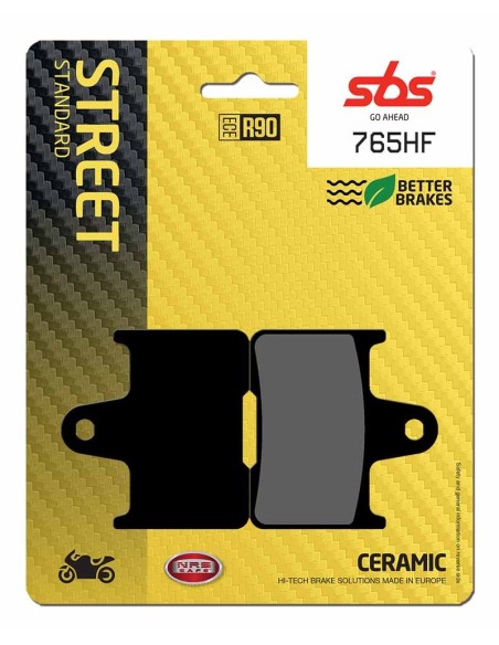 Pastilla de freno SBS P765-HF
