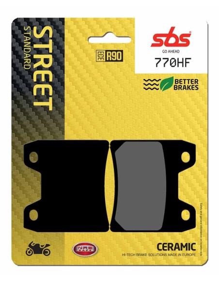 Pastilla de freno SBS P770-HF