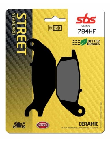 Pastilla de freno SBS P784-HF