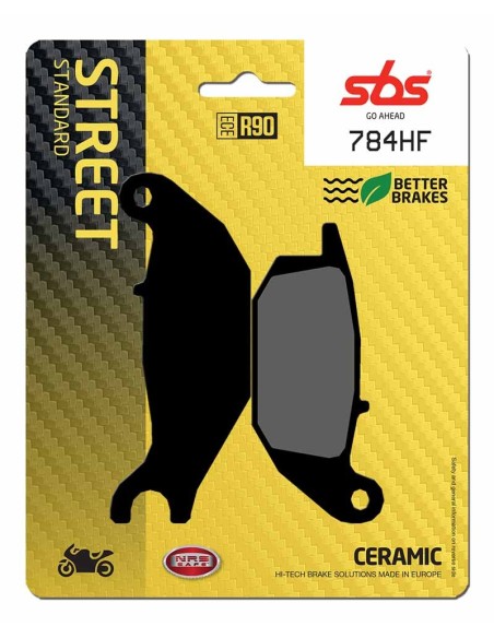 Pastilla de freno SBS P784-HF