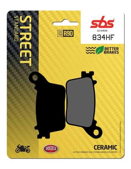 Pastilla de freno SBS P834-HF