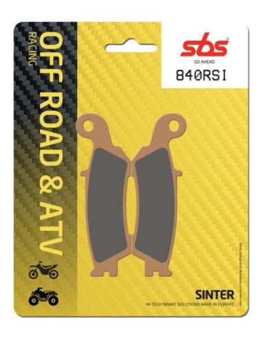 Pastilla de freno SBS P840-RSI
