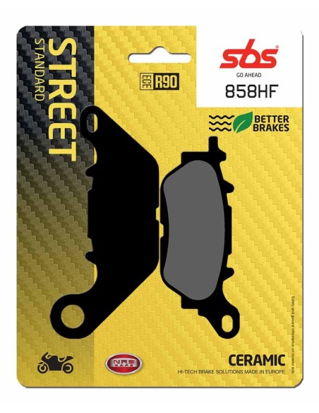 Pastilla de freno SBS P858-HF