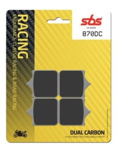 Pastilla de freno SBS P870-DC