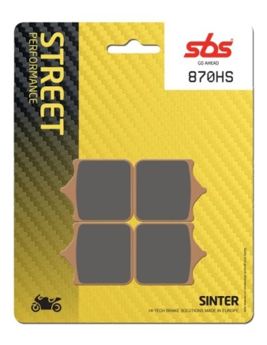 Pastilla de freno SBS P870-HS