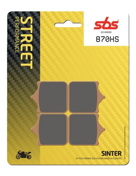 Pastilla de freno SBS P870-HS