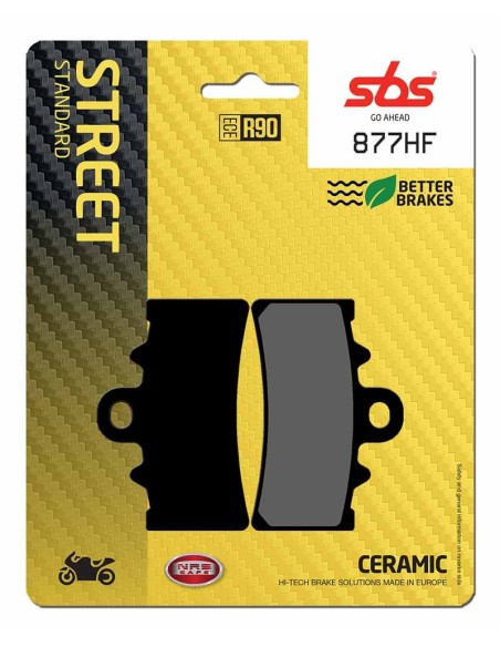 Pastilla de freno SBS P877-HF