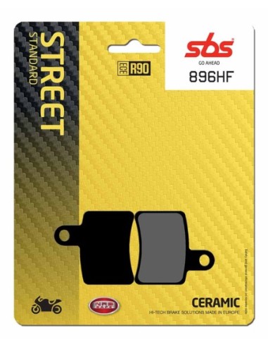 Pastilla de freno SBS P896-HF