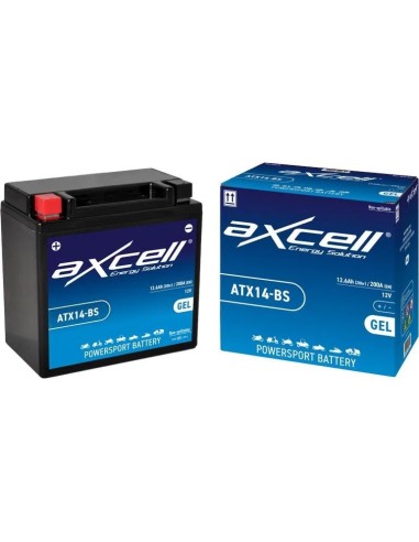 Batería moto Axcell GEL ATX14-BS