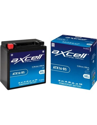 Batería moto Axcell GEL ATX16-BS