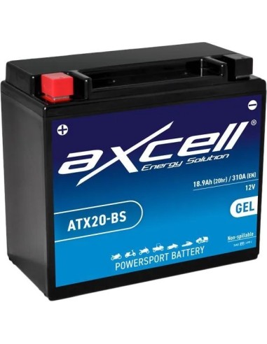 Batería moto Axcell GEL ATX20-BS