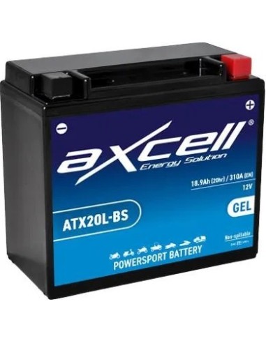 Batería moto Axcell GEL ATX20L-BS