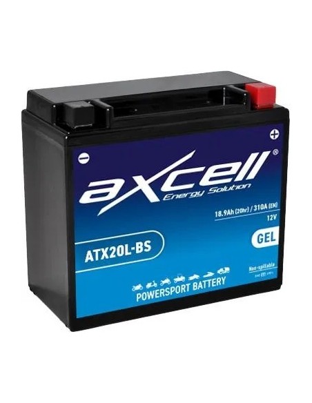 Batería moto Axcell GEL ATX20L-BS