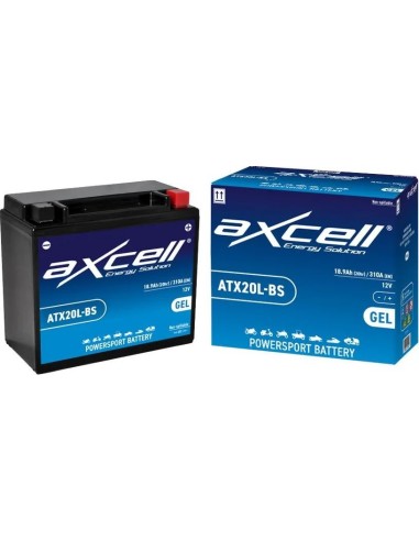 Batería moto Axcell GEL ATX20L-BS