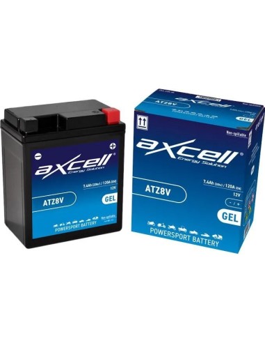 Batería moto Axcell GEL ATZ8V