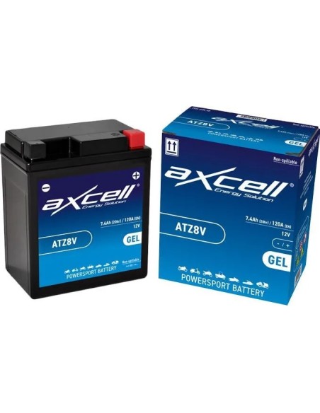 Batería moto Axcell GEL ATZ8V