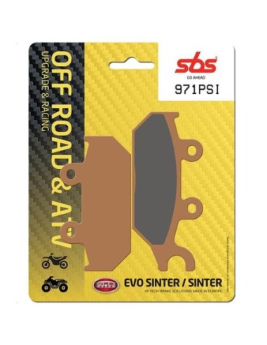 Pastilla de freno SBS P971-PSI