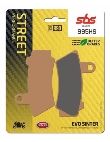 Pastilla de freno SBS P995-HS