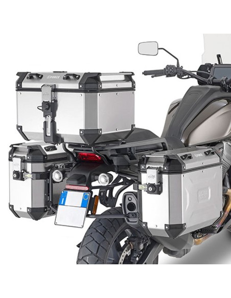 PORTAMALETAS LATERAL KAPPA OF_MK-CAM-SIDE HARLEY DAV PAN AMERICA Monokey Cam Side System