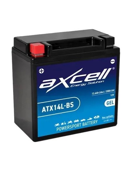 Batería moto Axcell GEL ATX14L-BS