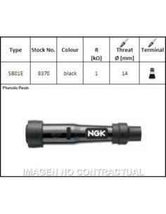 Pipa de Bujía NGK SB01E