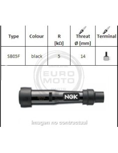 Pipa de Bujía NGK SB05F
