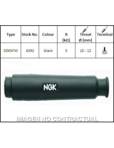 Pipa de Bujía NGK SD05FM
