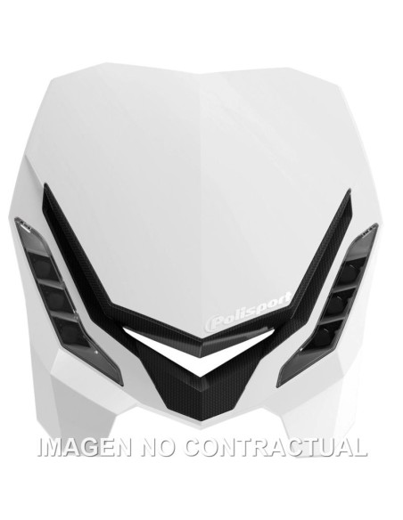 PORTAFARO POLISPORT E-BLAZE - LED BLANCO