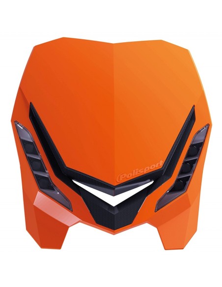 PORTAFARO POLISPORT E-BLAZE LED-NARANJA