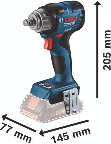 atornillador bosch gds 18v 330 hc p 06019l5003