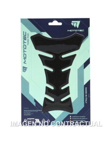 PROTECCION DEPOSITO MOTOTEC T2 COLOR CARBONO
