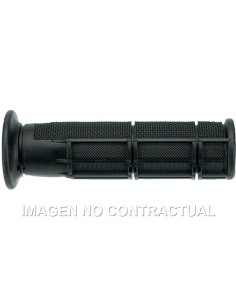 Puños Domino ATV Negros Cerrados D 22 mm L 125 mm
