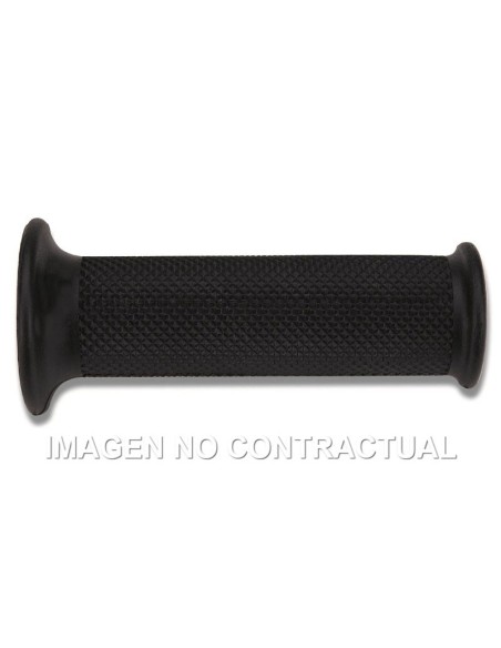 Puños Domino Negros Abiertos D 22 mm L 115 mm