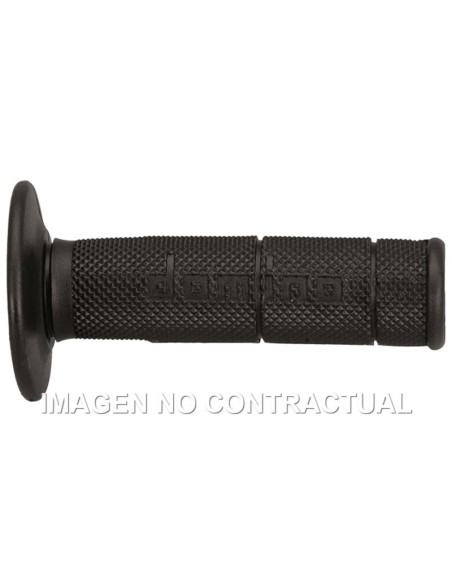 Puños Domino OFF Road Negros Cerrados D 22 mm L 118 mm