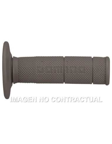 Puños Domino OFF Road Grises Cerrados D 22 mm L 118 mm
