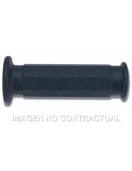 Puños Domino Scooter Negros Cerrados D 22 mm L 114 mm